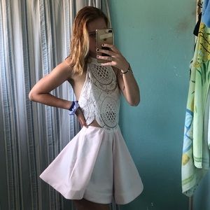 Lace Backless Dress (ONLY WORN ONCE)
